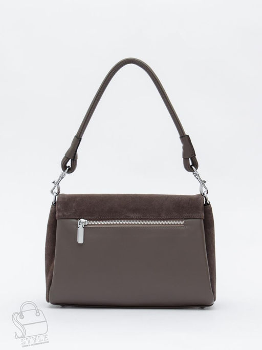 Сумка женская кожаная 0037VG gray Vitelli Grassi