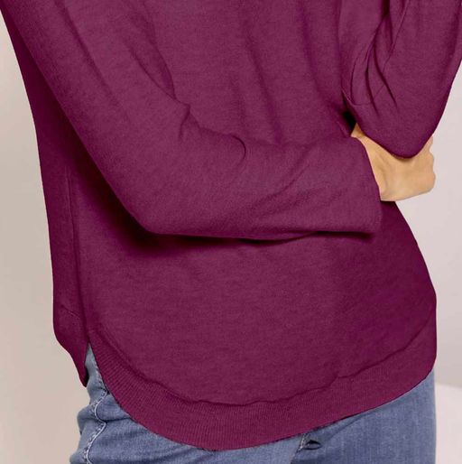 Пуловер, бордовый - Heine фото 5