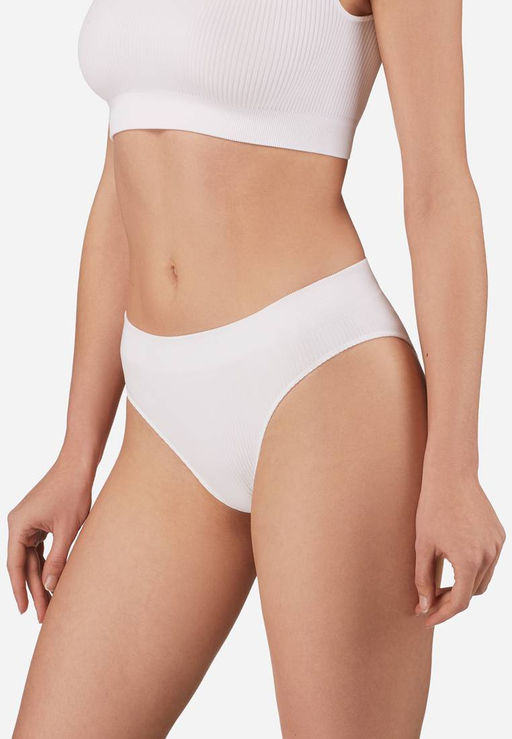 TEKSA WSL 001 Трусы женские слипы white - Conte elegant фото 4