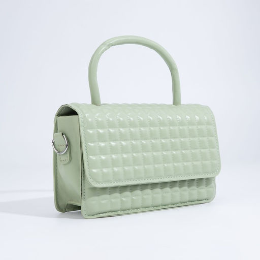 Сумка-мессенджер на клапане, цвет зелёный - Simaland фото 3