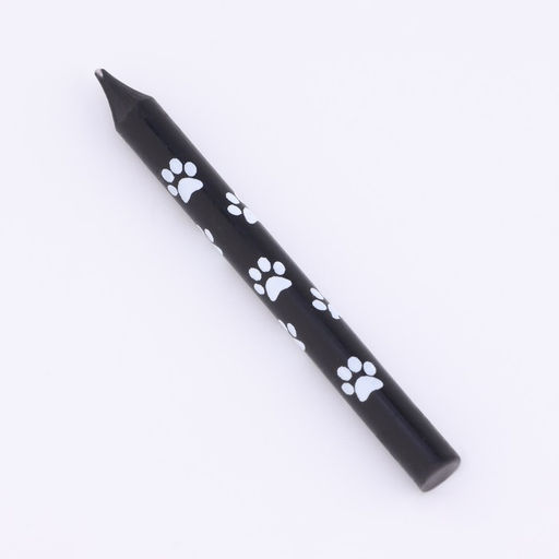 Цена за 4 шт. Свеча для торта «Лапки», 12 шт., 8 см, черные и белые