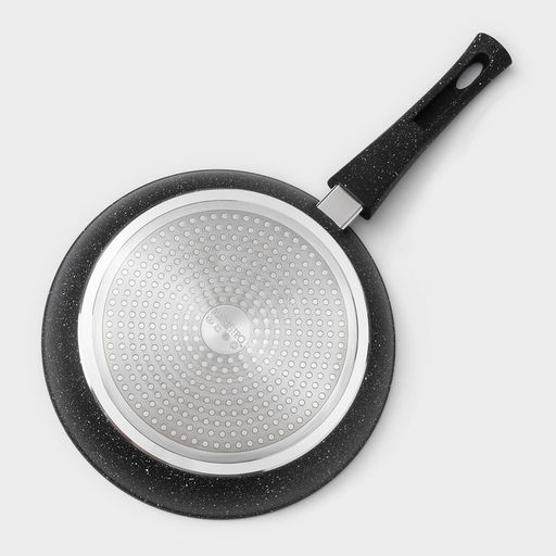 Сковорода Magistro Dark, d=26 см, съёмная ручка soft-touch, антипригарное покрытие, индукция, кованый алюминий, чёрная фото 8