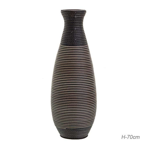 Ваза напольная 70 см Плетенка / 659-2 /уп 6/ - Галеонтрейд фото 3