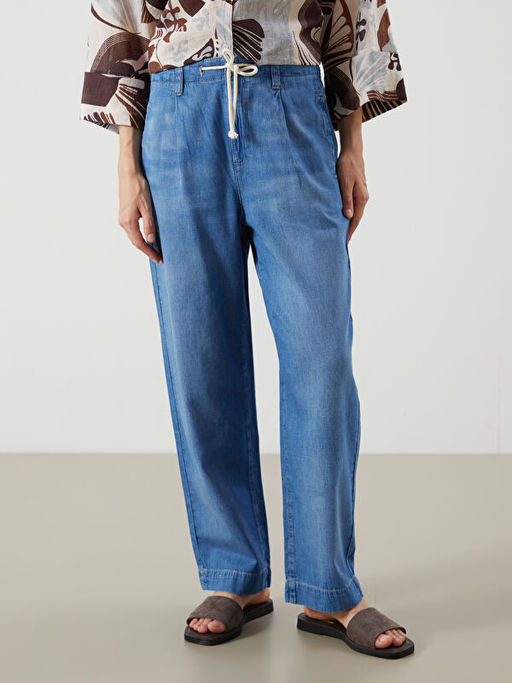 Balloon Fit Kad?n Jean Pantolon