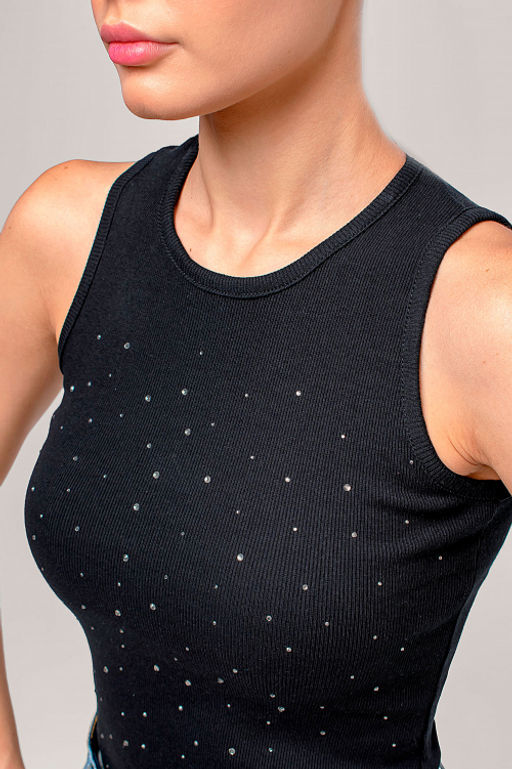 Арт.3204/2 Майка женская 42-52 (6 шт) Цвет:черный - Калинка фото 6