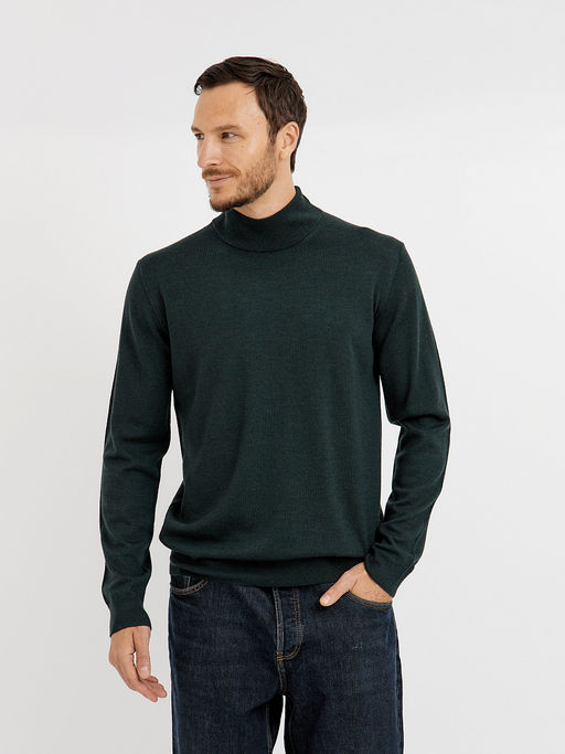 водолазка мужская базовая из шерсти - Glenfield фото 10