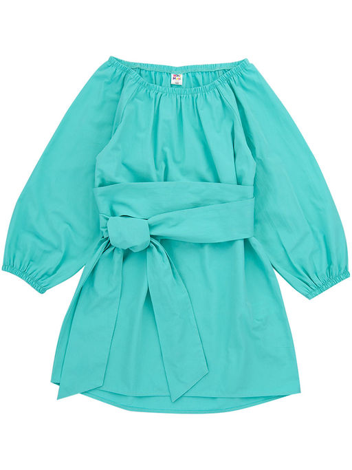 Платье с длинными рукавами UD 7591 бирюза - Mini maxi фото 7