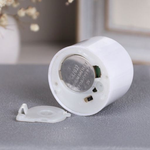 Свеча светодиодная подвижный фитиль 2,5 см / 223-sv /уп 24/960/ (Бежевый)