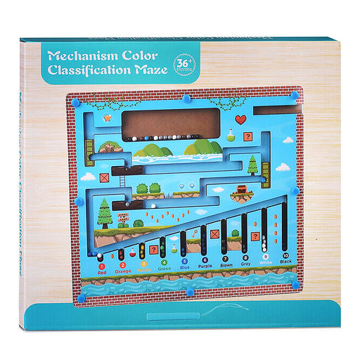 Игра развивающая Лабиринт цвета - Щепочка фото 4