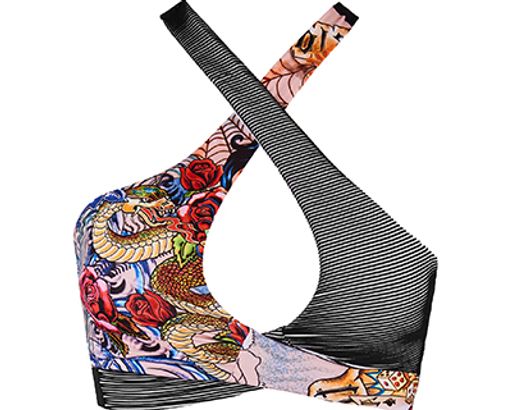 -45% БЮСТГАЛЬТЕР КУПАЛЬНЫ Milavitsa 470029/810 телесный набивной  фото 3