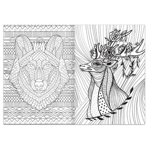 Раскраска Антистресс, 68 стр., формат А4