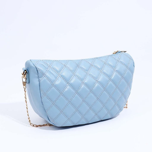 Сумка кросс-боди на молнии, цвет голубой - Simaland фото 3