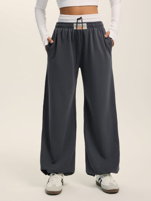 Спортивные брюки с двойным поясом - NEVERLATE фото 3