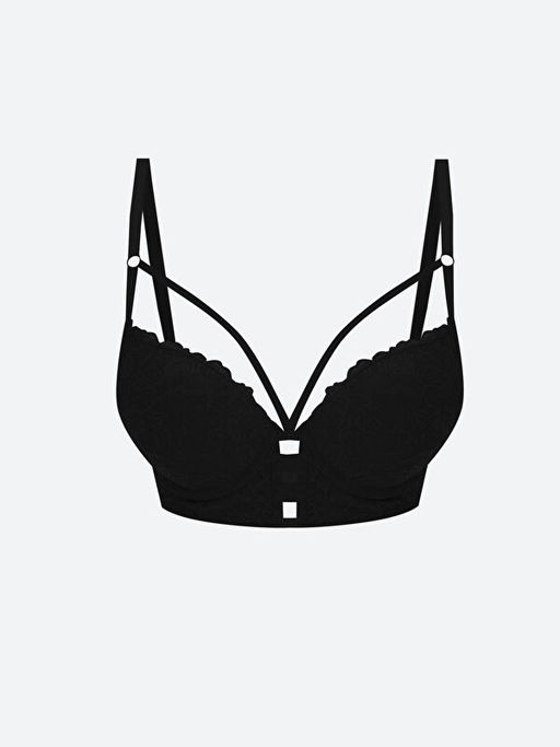 Balenli Dolgulu Dantelli Ti??rt S?tyen