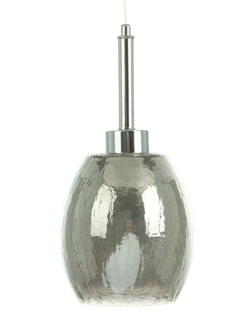 Светильник «Кейти» 1×40 Вт Е27 серебро 14×14×29.5+100 см