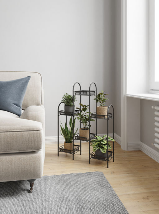 Подставка для цветов Лира 36 Черная ПДЦЛИ36 Ч - Зми фото 2