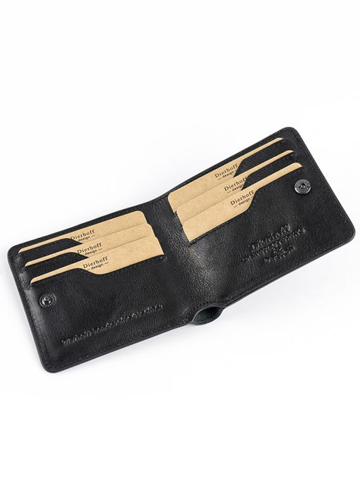Мужское кожаное портмоне Dierhoff Д 6023-924/Кн - Sergio valentini фото 2