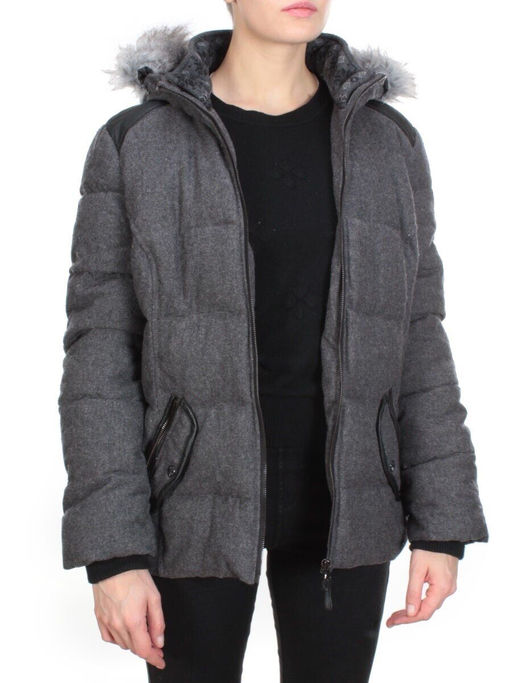 B-21 DARK GRAY Куртка зимняя женская (200 гр. холлофайбера) - Fashion фото 8