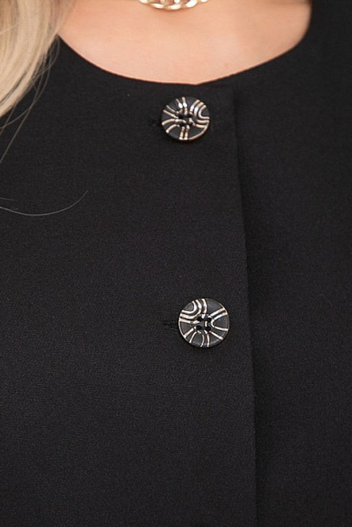 Жакет 8231-1 из костюмной ткани, 50% вискоза, размеры 44–54