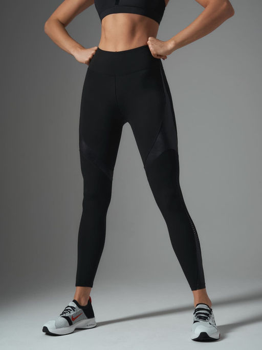 Моделирующие леггинсы со вставками из перфорированной сетки - NEVERLATE фото 2