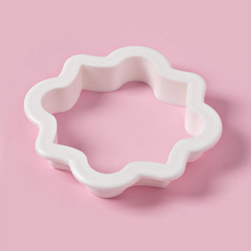 Формы для печенья Доляна «Рамки», набор 4 шт.: 9×7.5 / 8.7×6.6 / 8×9 / 8.5×6.5 см, пластик, белые