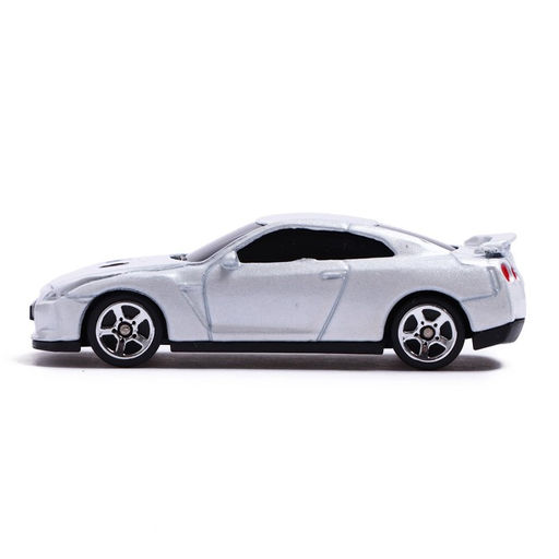 Машина металлическая NISSAN GT-R (R35), 1:64, цвет белый