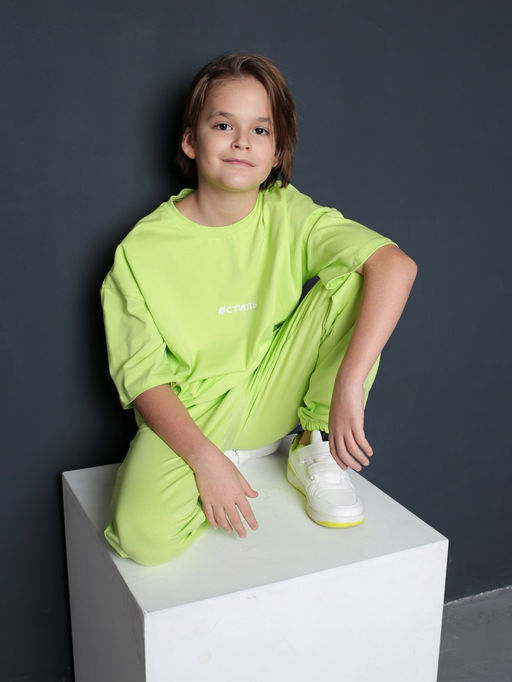 Костюм "#стиль" 2 (салатовый) Милаша