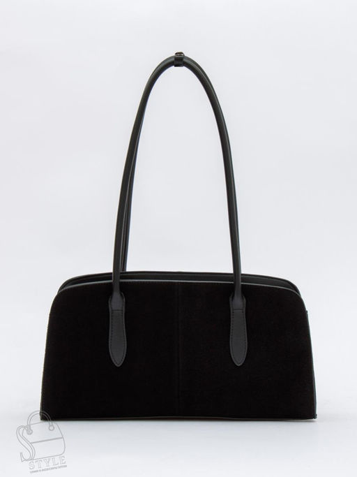 Сумка женская кожаная 8008-1SMS black Velina Fabbiano-Safenta