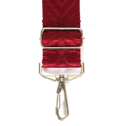 Плечевой ремень (стропа) ADEL-239/регулируемый, макс длина 150см, треугольники бордо mpl 263302 - Adelia фото 3