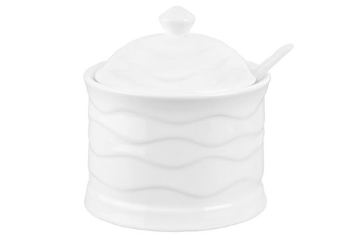Сахарница 270 мл 9*9*10 см Айсберг волны + ложка - Elan gallery фото 5