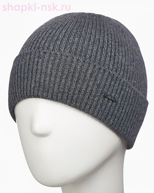 14120 Carbon Шапка мужская (57-59)