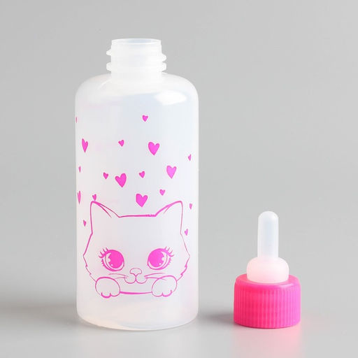 Набор для вскармливания Пушистое счастье для котят, 60 мл, с 4 сосками и ёршиком  фото 6