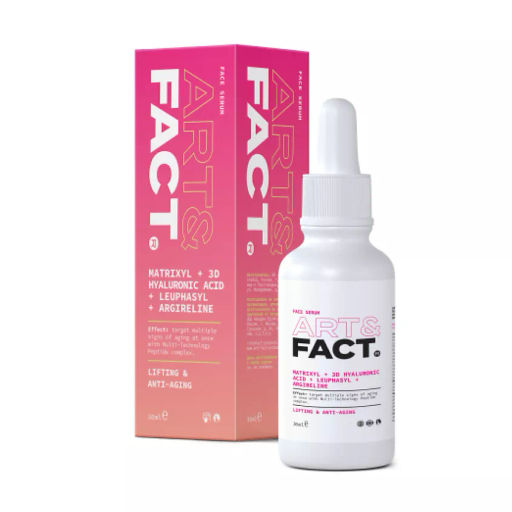 ART&FACT Сыворотка д/лица с Мульт.пептидов Matrixyl+3D Hyaluronic Acid+Leuphasyl+Argilerine 30ml