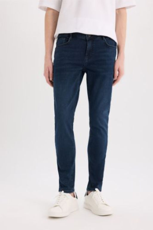 Carlo Skinny Fit Ekstra Dar Kal?p Normal Bel Ekstra Dar Paca Jean Pantolon