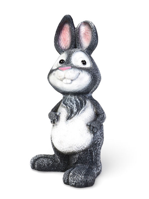 Садовая фигура «Зайчик Федя» из полистоуна, 24×17×42 см