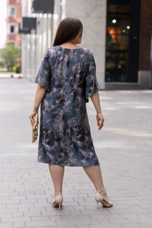 Платье Luxury Moda 1443 серый