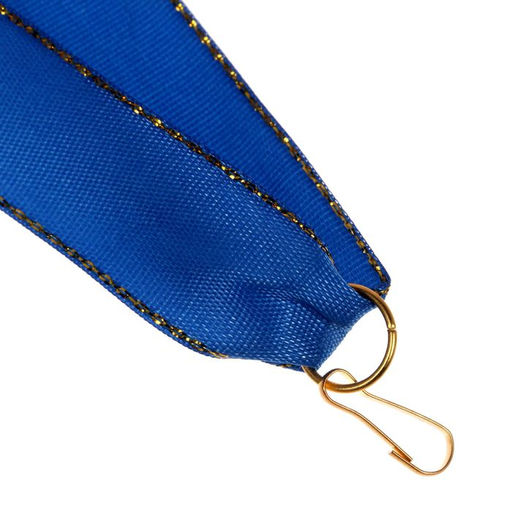 Цена за 10 шт. Лента для медали, синяя