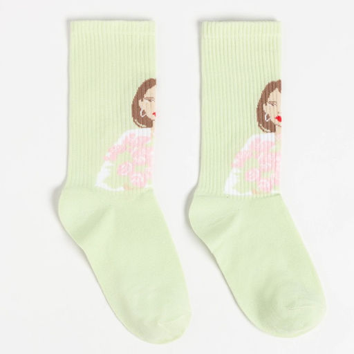 Набор подарочный KAFTAN Love, термос, носки 3 пары, размер 36-39 (23-25 см), открытка