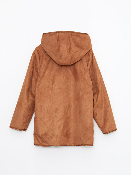 Kap??onlu S?et G?r?n?ml? Erkek ?ocuk Mont - Waikiki фото 2