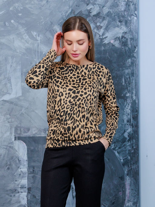 06-864 Джемпер - Вишня фото 3