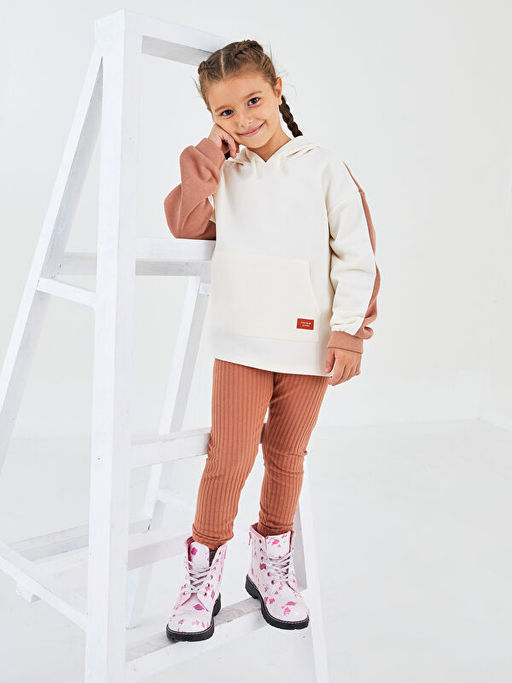 Beli Lastikli Basic K?z ?ocuk Bilek Boy Tayt - Waikiki фото 3