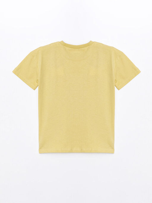 Bisiklet Yaka K?sa Kollu Bask?l? Erkek Bebek Ti??rt 2li - Waikiki фото 3