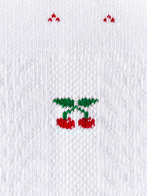 OMSAkids Gambaletto 32A01 ажур с рис на резинке - bianco фото 2