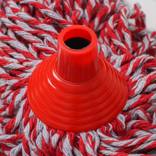 Насадка для швабры веревочная Доляна, х/б 300 г, длина нити 33 см, МИКС фото 3