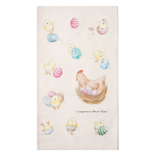 Полотенце Светлой пасхи 40х73 см, 100% хл, саржа 190 гр/м2 - Этель фото 8