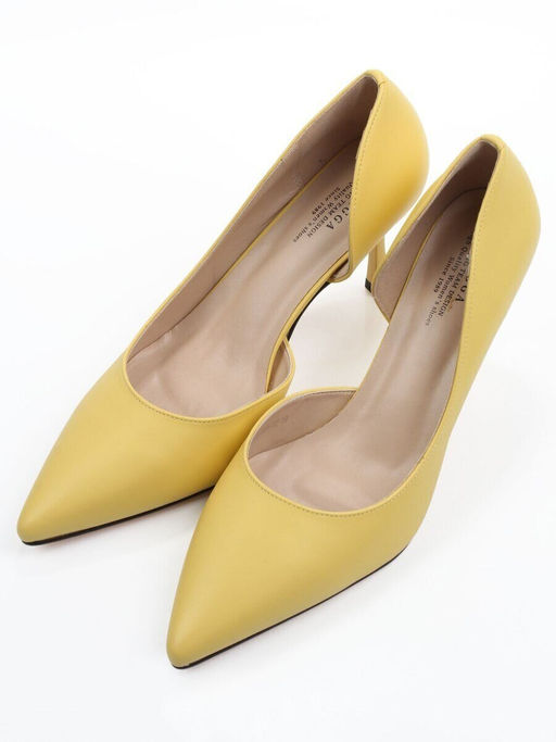 06-HDP1169-32 YELLOW Туфли женские (натуральная кожа)