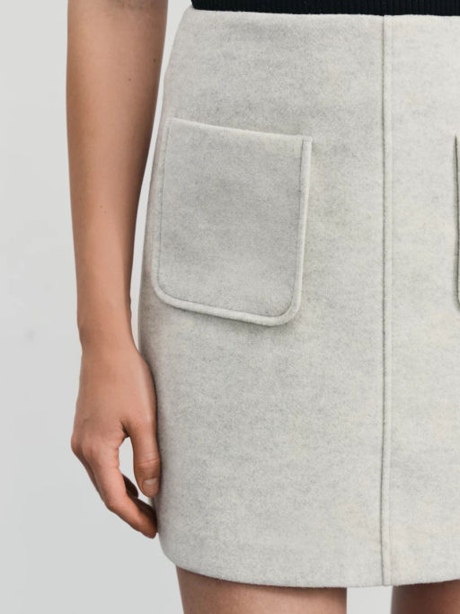 Юбка мини с вискозой / Zarina