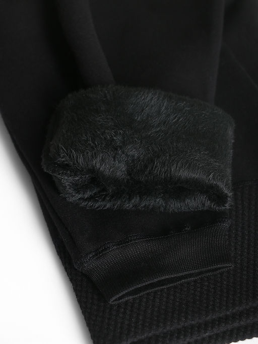 Лосины утепленные женские зимние с мехом - Almond фото 2