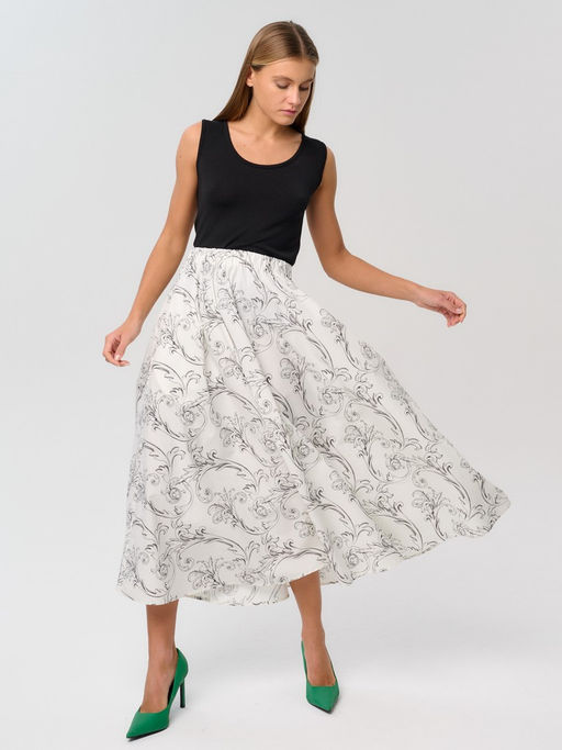 Юбка женская 12421-38003 white