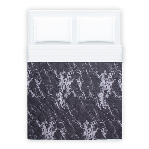 Покрывало LoveLife евро Gray marble, 200*2105см, микрофайбер, 100% п/э  фото 4